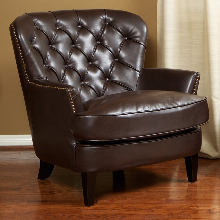 Wayfair leather club chairs new arrivals